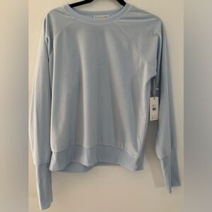 P.J. Salvage velour sweatshirt ice blue